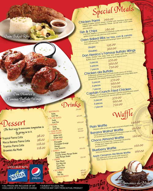 cebu menu 2